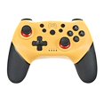 thumbnail image 1 of Controlador/Gamepad inalámbrico Bluetooth Pro + Cable de carga para Nintendo Switch, negro y amarillo, 1 of 1