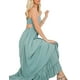 thumbnail image 4 of Maxi vestido talle con elástico AMAD Casual para mujer Talla S, 4 of 4