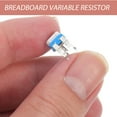 thumbnail image 1 of OUNONA 30Ud Potenciómetro De Ajuste Horizontal 2K Ohm Azul Para Electrónicos, 1 of 8