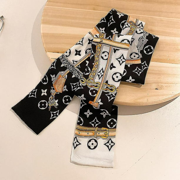 lv scarf for purse handle