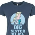 thumbnail image 3 of Frozen - Winter - Big Sister Elsa - Juniors Fitted Graphic T-Shirt, 3 of 5