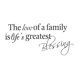 thumbnail image 1 of Love Of A Family Home Creative Wall Stickers Bedroom Kitchen Sticker W, 1 of 5