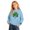 Blue, variant on WOYY Toddler Girls St. Patrick's Day Hoodie Clover Print Hooded Sweatshirt, Sizes 3-4T