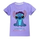 thumbnail image 1 of Camiseta de Disney Lilo y Stitch para niños y niñas, camisetas de verano con cuello redondo, camisetas de manga corta de 7 a 14 años, 1 of 2