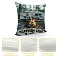 thumbnail image 4 of YINGXI Camper Pillow Covers-Camper Gifts,Camping Throw Flannel Pillow Covers, Friends Party Decorative Camping Pillow Covers Gifts，Best Gifts for Rv Owners, Rv Decor Gifts 12x12in, 4 of 5