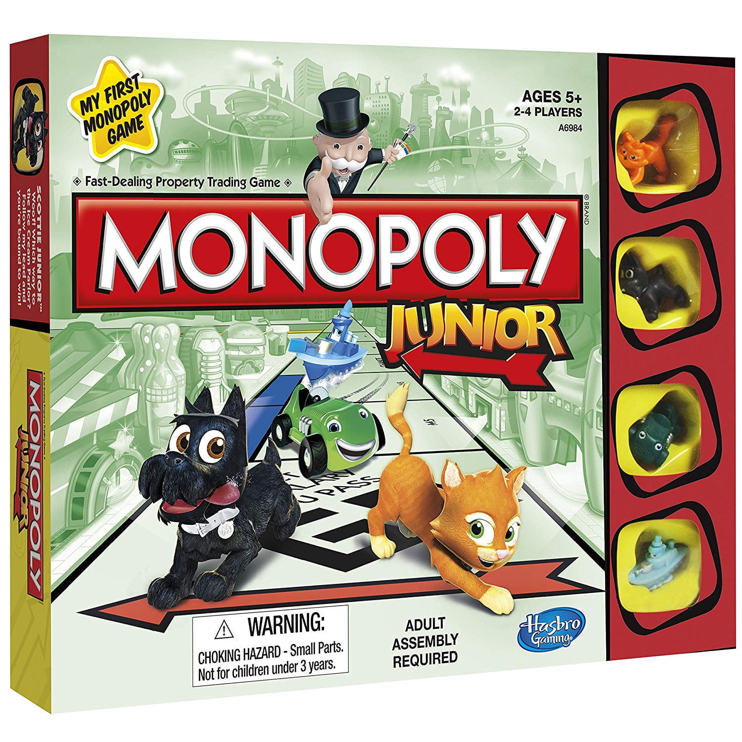 2016 Edition Parts & Pieces Only Details about   Monopoly Junior Board Game You Choose 