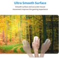 thumbnail image 3 of Autumn Forest -Mouse Pad, Big Desk Mat, Extended Gaming Mouse Pad, Mouse Mat with Non-Slip Rubber Base ＆ Stitched, 31.5 X 11.8 in Large Desk Pad for Keyboard, Mouse, Home and Office, 3 of 5