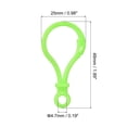 thumbnail image 2 of Plastic Lobster Clasps, Claw Snap Hooks for Keychains DIY Light Green, 24Pack, 2 of 7