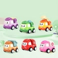 thumbnail image 6 of Yyuenw 6 Pcs Pull Back Cars Set Toys for 1 2 3 Year Toddlers, Baby Car Toys for 6-12-18 Months, Kid Construction Vehicle Racing Car Set, Mini Toy Cars for Toddlers, 6 of 6