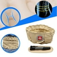 thumbnail image 2 of Lower Back Traction Device, Reduce Discomfort Knitted Fabric Lumbar Spine Support Reduce Muscle Fatigue  for Activities for Men, 2 of 8