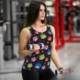 thumbnail image 6 of Uemuo Owls And Hearts Pattern Workout Tank Tops for Women Breathable Moisture-wicking tank top Sleeveless Running Loose Fit Yoga Tops Active Shirts Sports Gym Exercise, 6 of 9