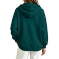 thumbnail image 4 of Zip Up Hoodies for Women Fall Winter Casual Sweatshirts Zipper Lightweight Cute Jackets with Pockets, 4 of 7