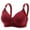 Wine, variant on Loopsun Plus Size Bras for Women, Womens Plus-Size Thin Comfortable Breathable Cotton Bra Cover Dark Blue XXL