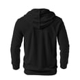 thumbnail image 5 of Uikmnh Men's Sweatshirts, Textured Pullover Hoodie Casual Solid Color Sweatshirt for Fall Winter Comfortable Warm Lined Jacket, Hoodies for Men,S, 5 of 5