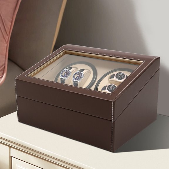 Automatic Watch Winder, 4 6 Automatic Watches Winders Storage Display Box Watch Winders Case