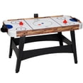 thumbnail image 1 of Soozier 61" Air Hockey Table with LED Scoreboard, Pushers, Pucks, 1 of 10