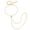 Gold-A, variant on 18K Gold Plated Stainless Steel Butterfly Hand Chain Bracelet with Attached Ring for Women, Dainty Jewelry Gift