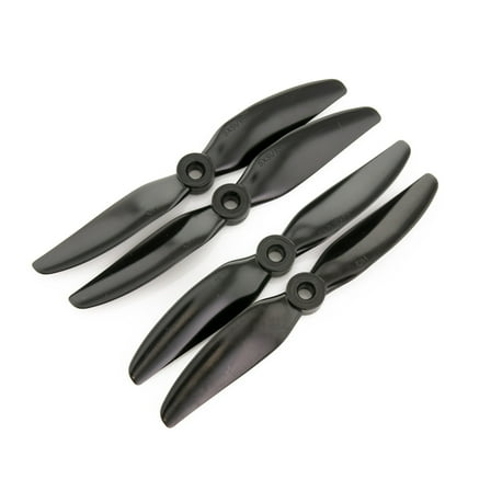 HQProp DP 5x5V1S Propeller - 2 Blade (Set of 4 - Black)
