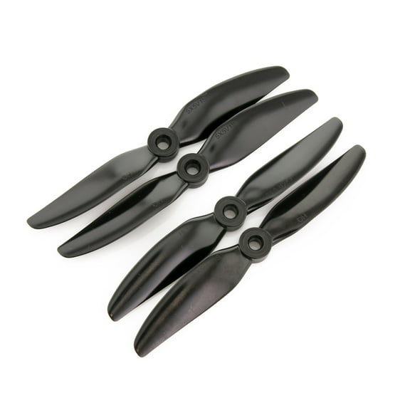 HQProp DP 5x5V1S Propeller - 2 Blade (Set of 4 - Black)