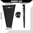 thumbnail image 4 of Unique Bargains 2 Pcs Car Magnetic Wrench Organizer Wrench Rack Tool Trays for Tool Box Wall Mounted Storage 12 Grooves, 4 of 7