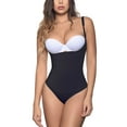 thumbnail image 2 of Vedette Evonne Braless Body Shaper w/ Panty (107),XXS,Black, 2 of 3