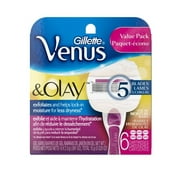 Gillette Venus and Olay Refill Blade Cartridges, 6 ct