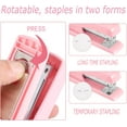 thumbnail image 4 of Gold Acrylic Stapler, Desktop Stapler, 25 Sheet Capacity, includes 1000 Staples and Staple Remover, 4 of 12