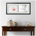 thumbnail image 2 of ArtToFrames Collage Photo Picture Frame with 2 - 9x12 Openings, Framed in Black with Chantilly and Black Mats (CDM-3926-53), 2 of 8