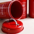 thumbnail image 3 of Set de Recipiente de Almacenamiento Sunnimix 3 Piezas Rojo 10x17cm, 3 of 8