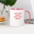 thumbnail image 3 of CafePress - BRIDGE Mugs - 11 oz Ceramic Mug - Novelty Coffee Tea Cup, 3 of 4