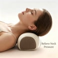 thumbnail image 5 of Seyotauo Organic Buckwheat Cervical Neck Pillow, Neck Roll for Sleeping, Ergonomic Neck Support Bolster for Side & Back Sleepers, Firm Support Pillow for Neck Pain Relief & Spine Alignment, 5 of 8