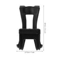 thumbnail image 2 of WRITWAA 2Pcs Mountain Bike Pedals Toe Clip Durable Plastic Strapped Pedals For Cycling Enthusiasts, 2 of 8
