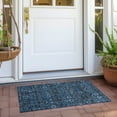 thumbnail image 6 of Addison Rugs Chantille Indoor/Outdoor Transitional Bohemian Blue Washable Rectangle Rug, 1'8" x 2'6", 6 of 6