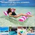thumbnail image 3 of Water Hammock Inflatable Floating Hammock, Aqua Lounger, Floating Leisure Hammock Chair for Swimming Pool Or Beach, 3 of 7