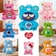 thumbnail image 2 of MINISO - Nuevo diseño de oso de peluche arcoíris cariñoso, compañero de sueño para niñas, bebés, niños, oso azul y rosa, juguetes de peluche, regalo de cumpleaños, 2 of 5