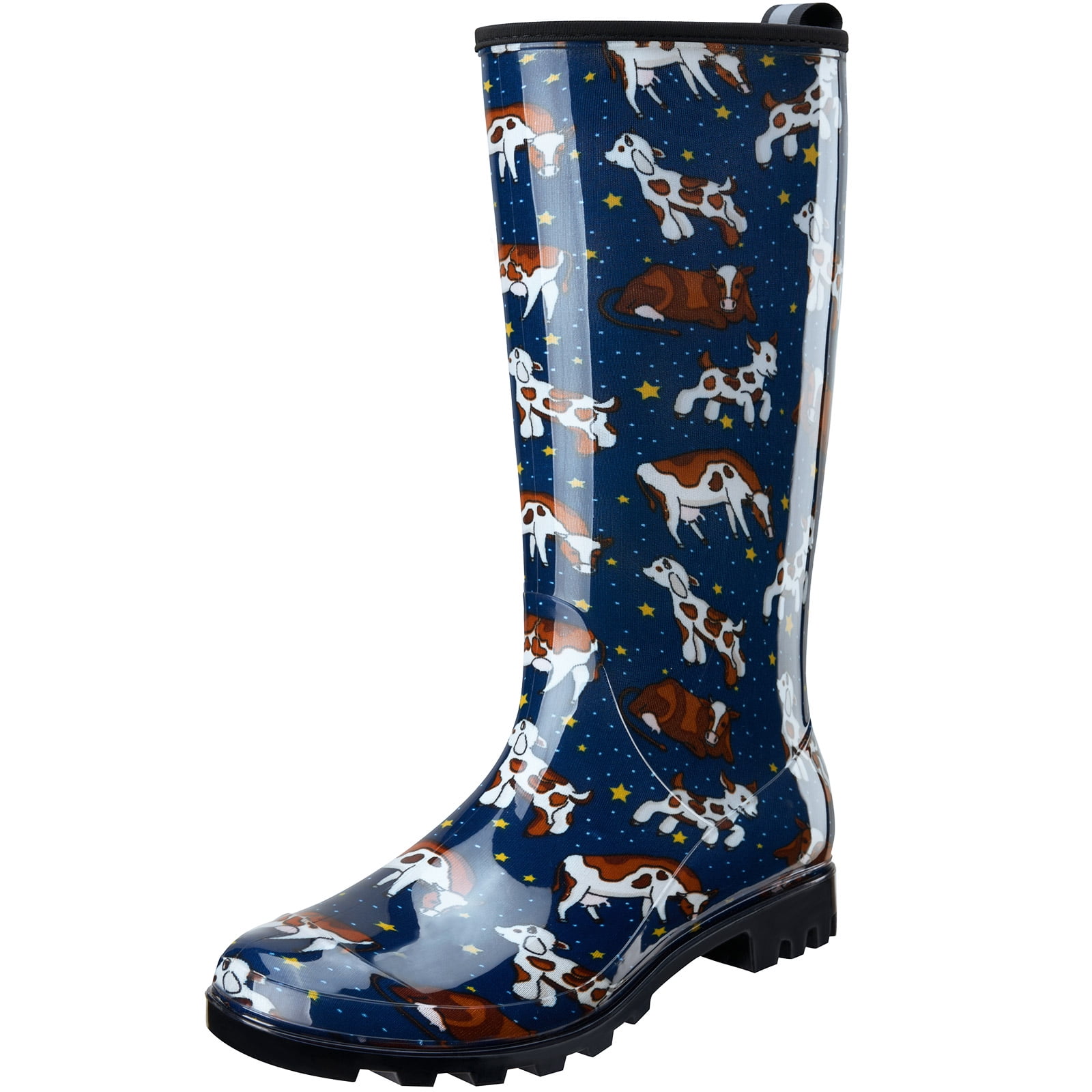 HISEA Women's Rain Boots Waterproof Garden Boots Ladies Knee High