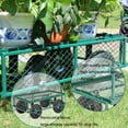 thumbnail image 6 of BestMassage Steel Garden Cart with Pneumatic Tires, 6 of 8