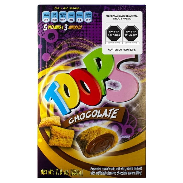 Cereal Toops sabor chocolate 220 g | Walmart en línea