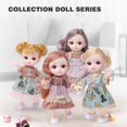 thumbnail image 1 of Beautiful Doll Set Delicate Makeup Movable Joint Comfortable Touch Princess Girl Doll Toy for Children heqiyong toy, 1 of 2