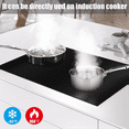 thumbnail image 2 of Induction Cooker Mat Silicone Electric Stove Protector Mat Non- Protector Multipurpose Kitchen Accessories,1 * Silicone Electric Stove Protector Mat,Black, 2 of 6