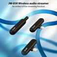 thumbnail image 2 of JOYO Système de transmission audio Sans Fil, Ensemble de Récepteur audio Sans Fil en Direct Double Sens en Direct et Interne JOYO Sans Fil en Direct Interne Communication en Direct Sans Fil Récepteur de Son Interne, 2 of 6