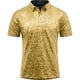 thumbnail image 1 of Camisa de fiesta disco con lentejuelas para hombre: manga corta, cuello vuelto, doble capa, 96 % poliéster, diseño brillante para discotecas., 1 of 3