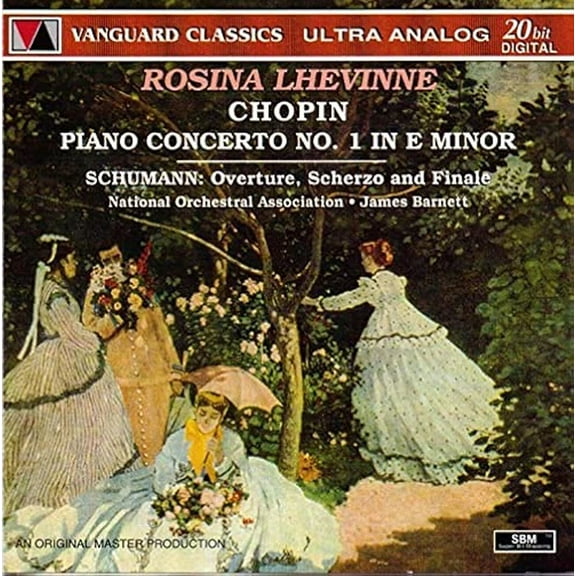 Rosina Lhevinne - Chopin: Piano Concerto No 1; Schumann: Overture Scherzo / Finale For - Music & Performance - CD