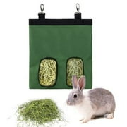 Yaoping 600D Oxford Cloth Fabric Rabbit Hay Feeder Bag, Guinea Pig Hay Feeder Storage, Waterproof Hanging Feeding Hay