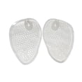thumbnail image 2 of Pair Silicone Gel Insoles - Forefoot Support Pads for Flip Flops Sandals, Non-Slip Soft Cushions, Transparent, Toe Protection, Foot Care, Comfortable, Reusable, Relief for Makeup Organizers, 2 of 6