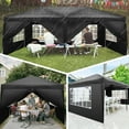 thumbnail image 2 of Ktaxon 10'x20' Pop Up Gazebo Party Wedding Event Tent,Canopy Marquee,Black, 2 of 8