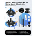 thumbnail image 4 of Joystick Replacement Kit for Oculus Quest 2 / 3 Controller Accessories for Oculus Quest 2 Controller and Meta Quest 3 Controller, Joysticks, Thumbstick, Screwdriver, Tweezer & Pry Tool, 4 of 7