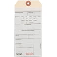 thumbnail image 2 of Box Partners Inventory Tags 2 Part Carbon Style #8 (1500-1999) 6 1/4" x 3 1/8" White/Manila 5 G17041, 2 of 2