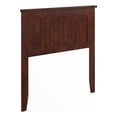 thumbnail image 1 of Pemberly Row Twin Coastal Solid Wood Panel Headboard in Walnut, 1 of 8