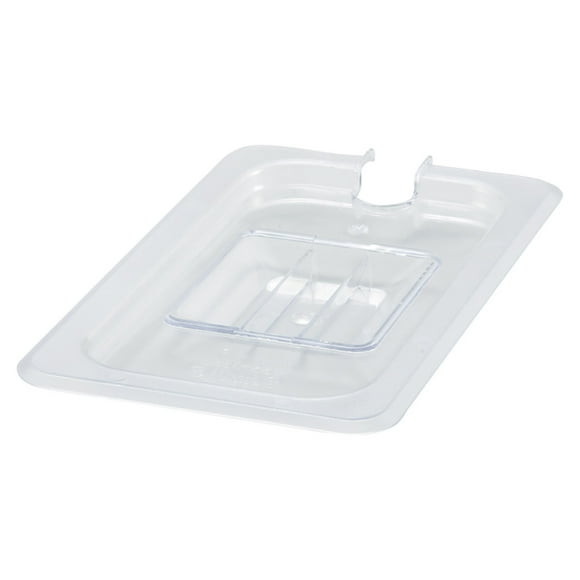 Winco SP7400C Couvercle de Casserole de 1/4 Taille W / Poignée, Polycarbonate, Clair